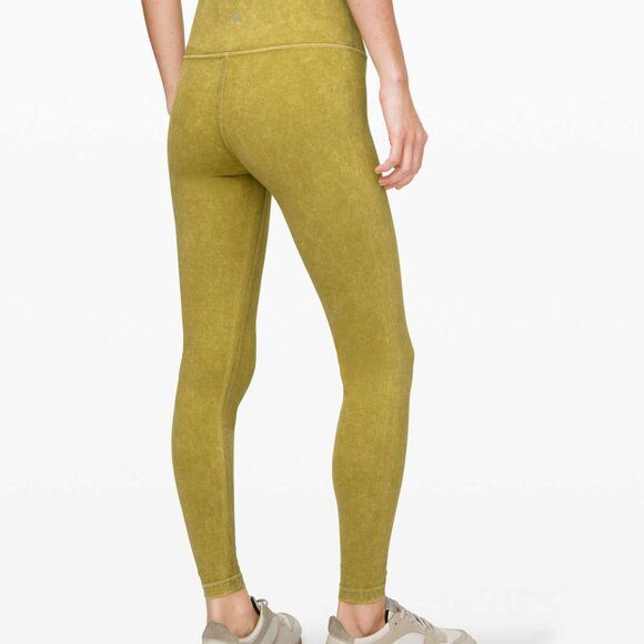 Lululemon Wunder Under High-Rise Tight *Snow Washed 28" Washed Grape Leaf Size 4 - Picture 2 of 6